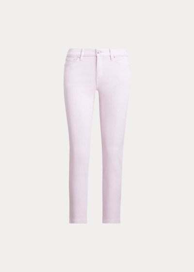 Jeans Ralph Lauren Mujer Morados Claro - Premier Straight Ankle - BEWJR4968